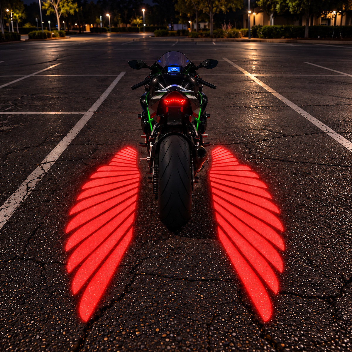Proyector de Alas LED para Moto